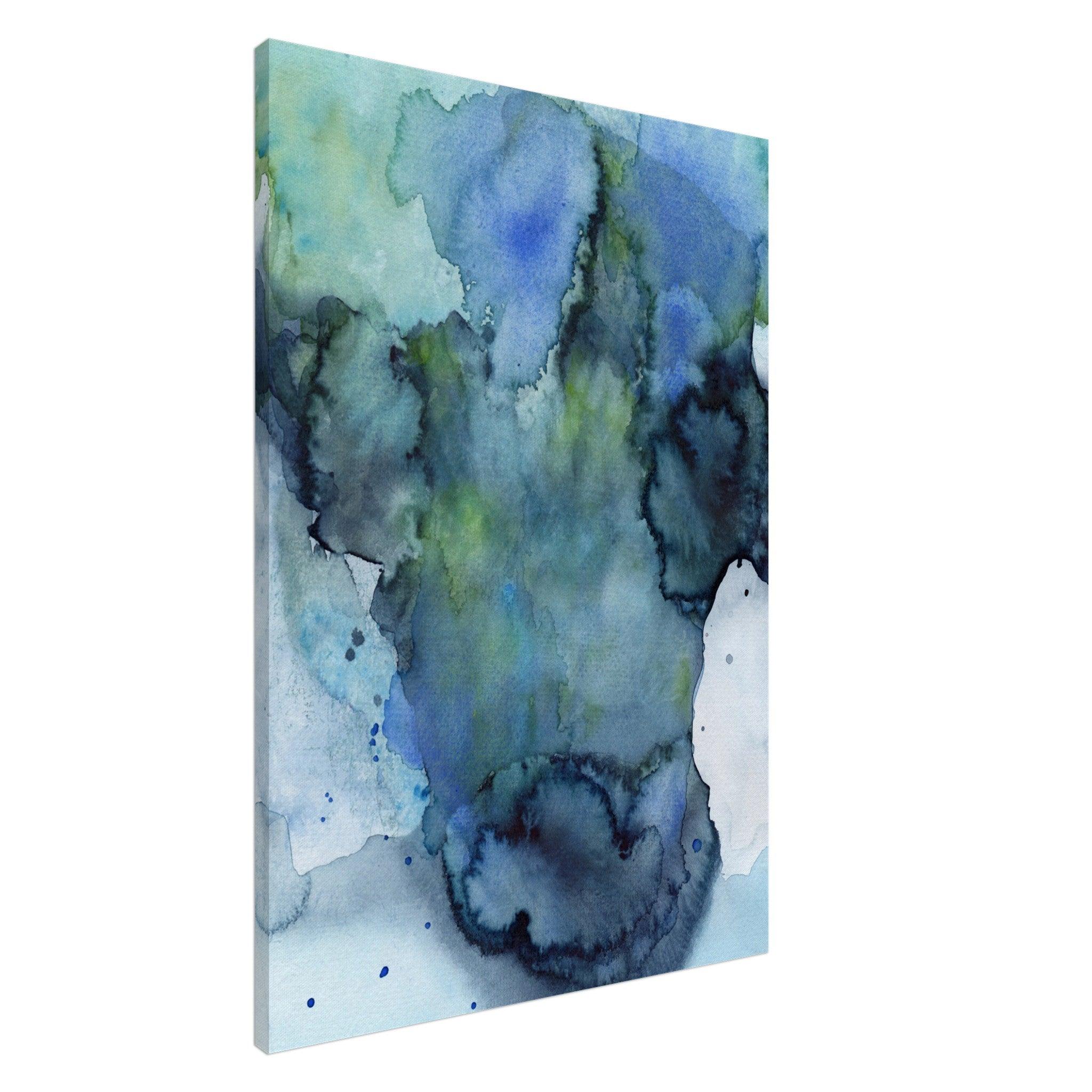 Earth Aquarell | Leinwandbild | Christine Wagner - Leinwandbild - Christine Wagner Studio