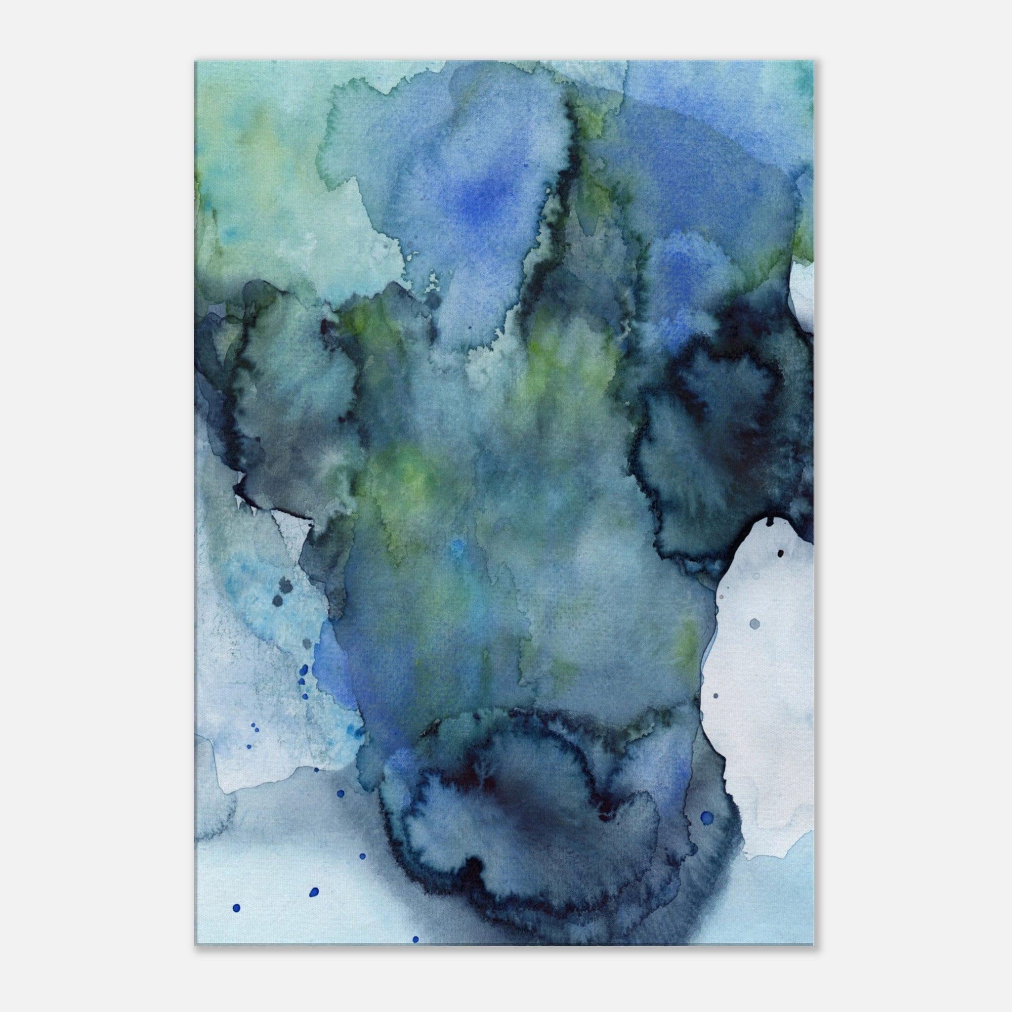 Earth Aquarell | Leinwandbild | Christine Wagner - Leinwandbild - Christine Wagner Studio