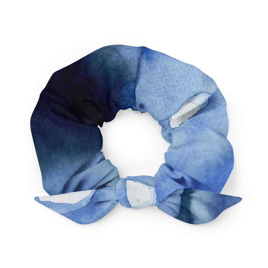Haargummi - Scrunchie | Deeper into the Blue | Recycelt | Christine Wagner - Haargummi - Christine Wagner Studio
