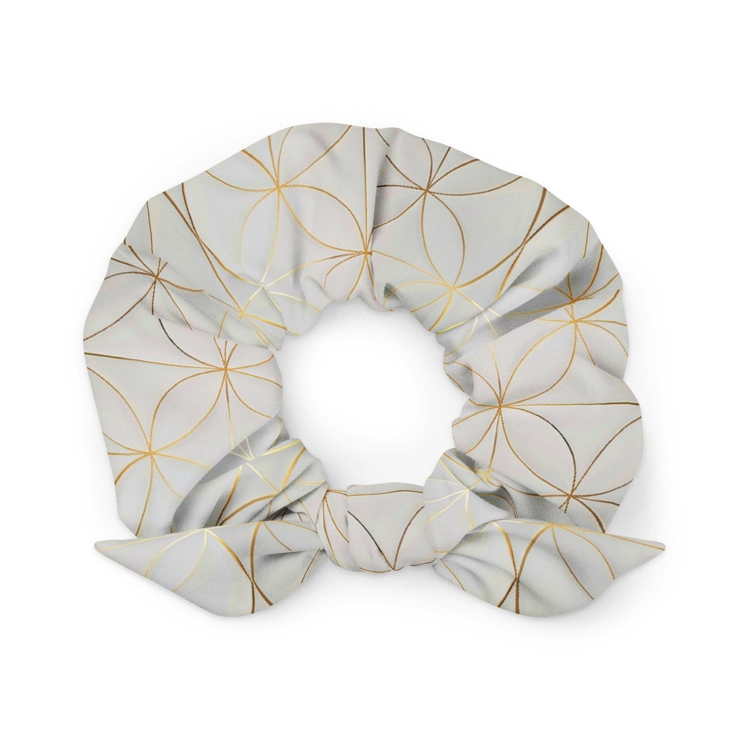 Haargummi - Scrunchie | Golden Matrix | Recycelt | Christine Wagner - Haargummi - Christine Wagner Studio