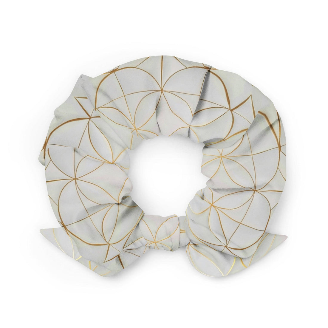 Haargummi - Scrunchie | Golden Matrix | Recycelt | Christine Wagner - Haargummi - Christine Wagner Studio