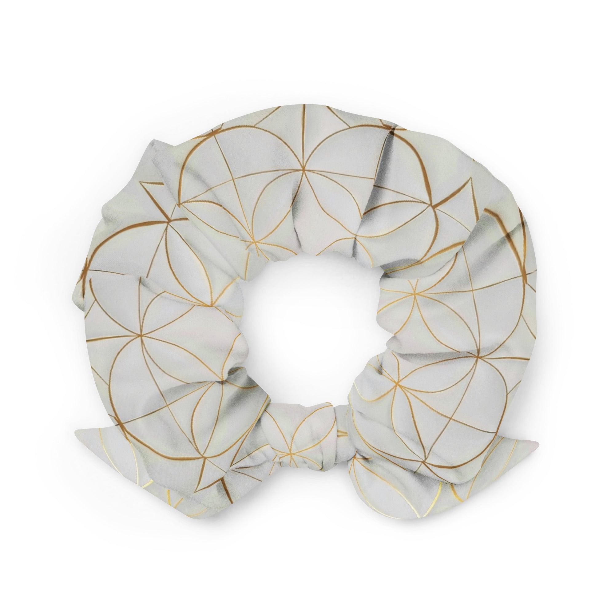 Haargummi - Scrunchie | Golden Matrix | Recycelt | Christine Wagner - Haargummi - Christine Wagner Studio