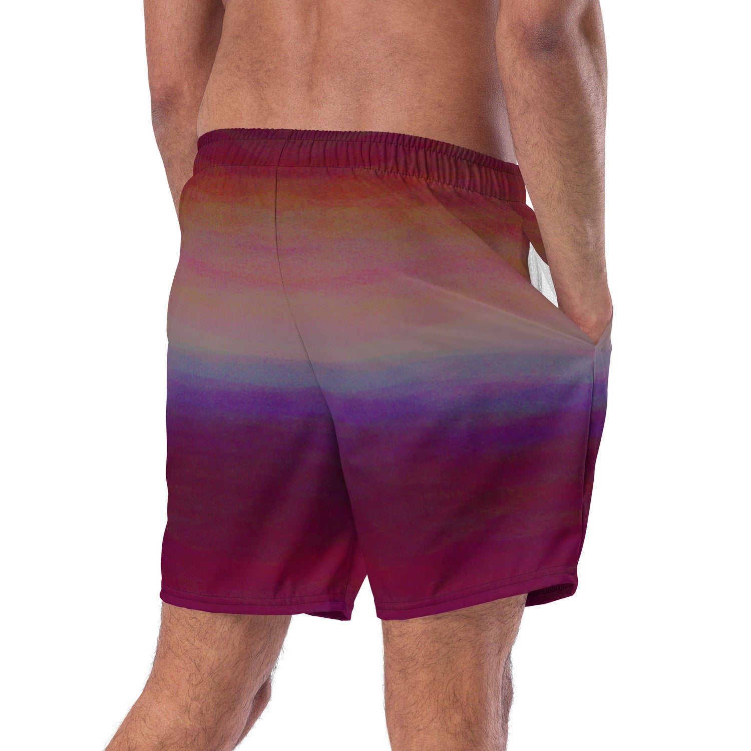 Herren Badeshorts | Aurora Night | Recycelt | Christine Wagner - Badeshorts - Christine Wagner Studio