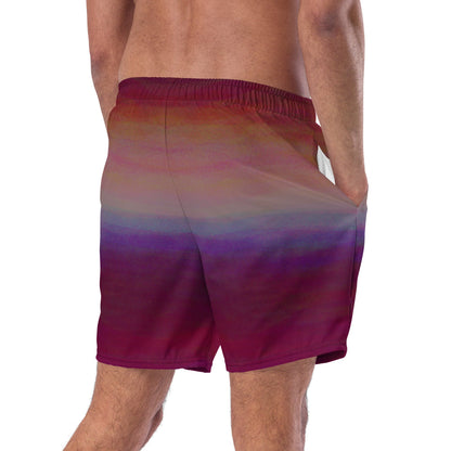 Herren Badeshorts | Aurora Night | Recycelt | Christine Wagner - Badeshorts - Christine Wagner Studio