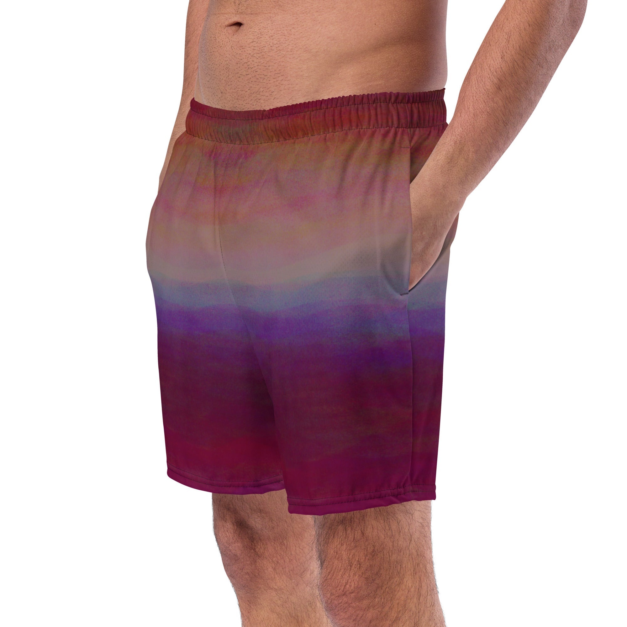 Herren Badeshorts | Aurora Night | Recycelt | Christine Wagner - Badeshorts - Christine Wagner Studio