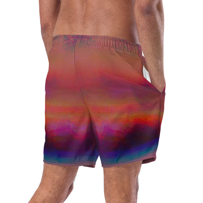 Herren Badeshorts | Aurora Twilight | Recycelt | Christine Wagner - Badeshorts - Christine Wagner Studio