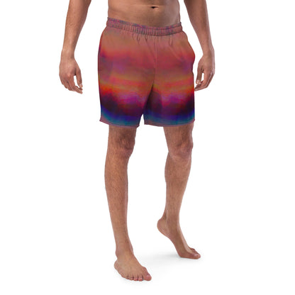 Herren Badeshorts | Aurora Twilight | Recycelt | Christine Wagner - Badeshorts - Christine Wagner Studio
