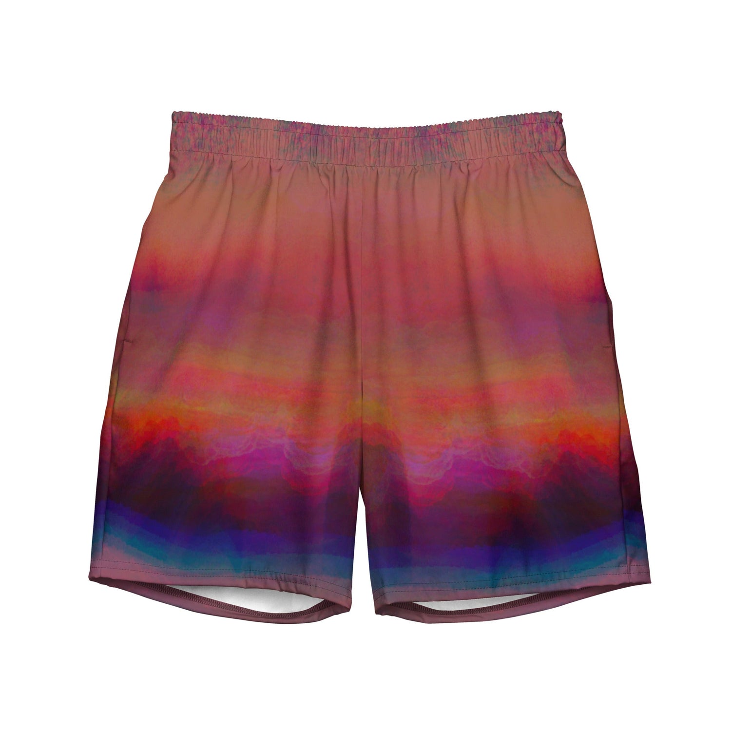 Herren Badeshorts | Aurora Twilight | Recycelt | Christine Wagner - Badeshorts - Christine Wagner Studio
