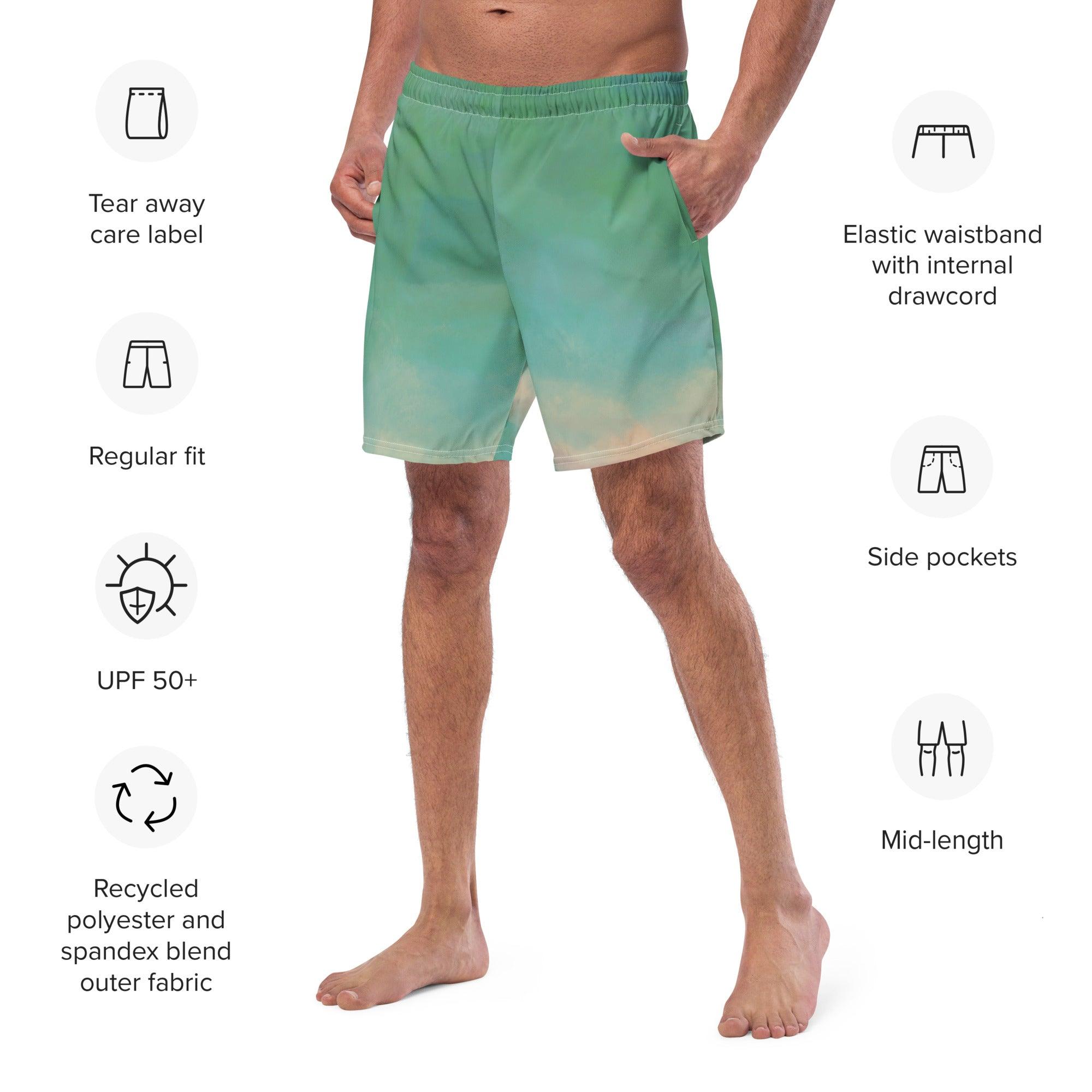 Herren Badeshorts | By the Sea | Recycelt - Badeshorts - Christine Wagner Studio