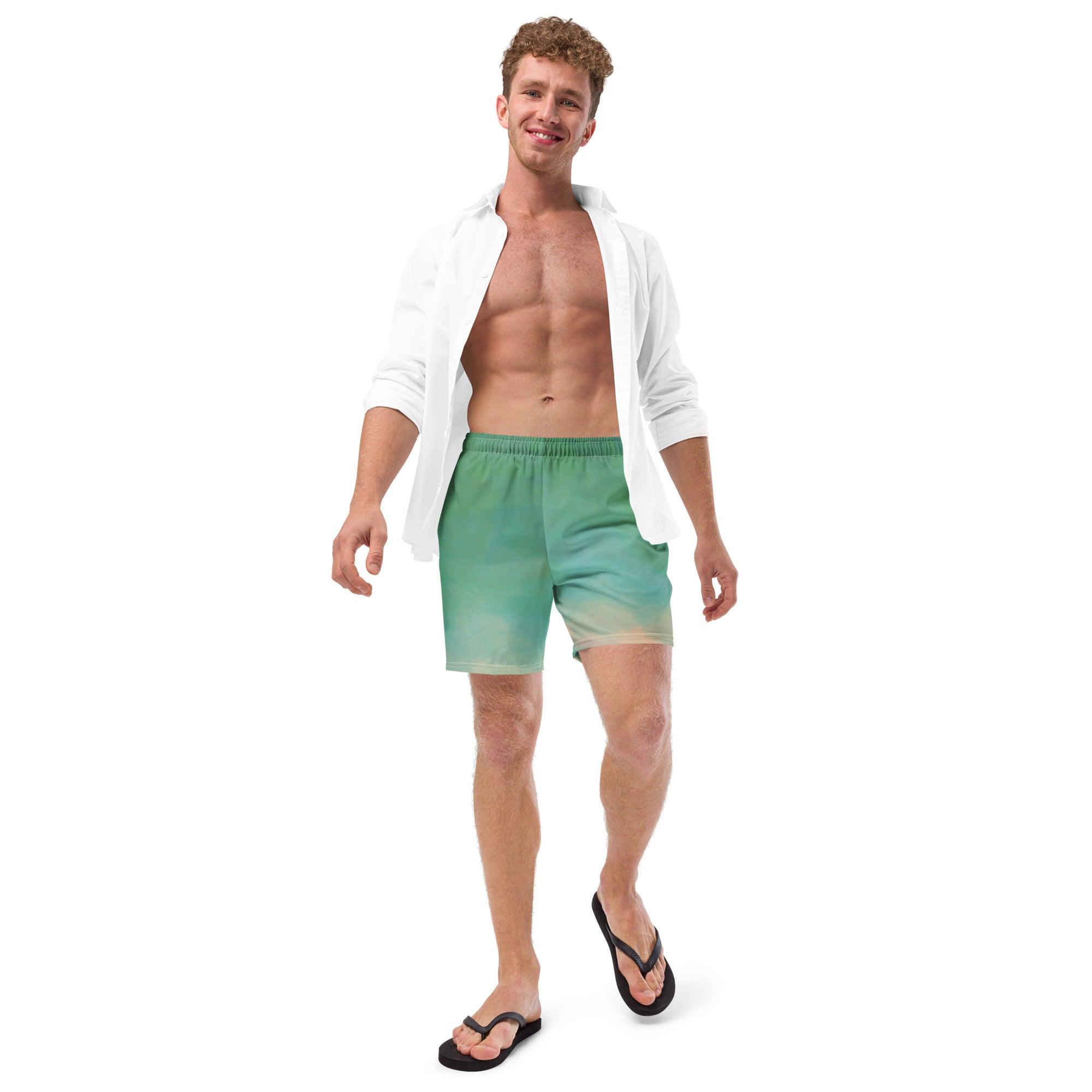 Herren Badeshorts | By the Sea | Recycelt - Badeshorts - Christine Wagner Studio