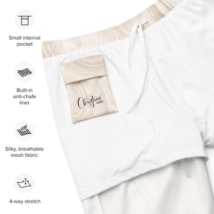 Herren Badeshorts | Coconut Swirl | Recycelt | Christine Wagner - Christine Wagner Studio
