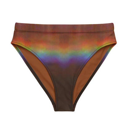 High - Waist Bikinihose | Aurora Ember | Recycelt - Bikini - Christine Wagner Studio