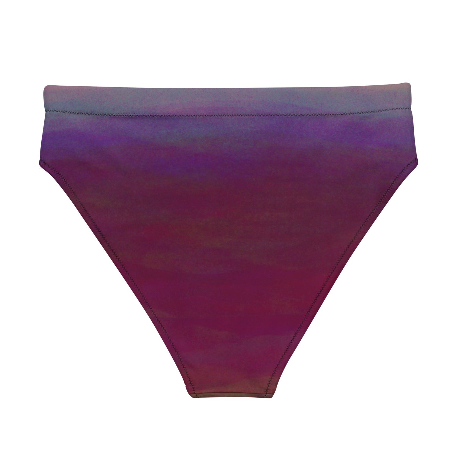 High - Waist Bikinihose | Aurora Night – Recycelt | Christine Wagner - Bikini - Christine Wagner Studio