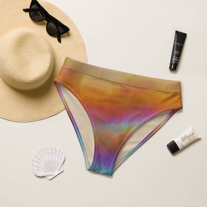 High - Waist Bikinihose | Aurora Sand – Recycelt | Christine Wagner - Bikini - Christine Wagner Studio