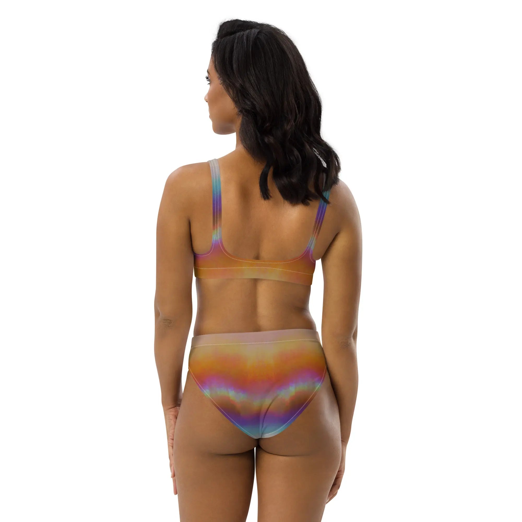 High - Waist Bikinihose | Aurora Sand – Recycelt | Christine Wagner - Bikini - Christine Wagner Studio