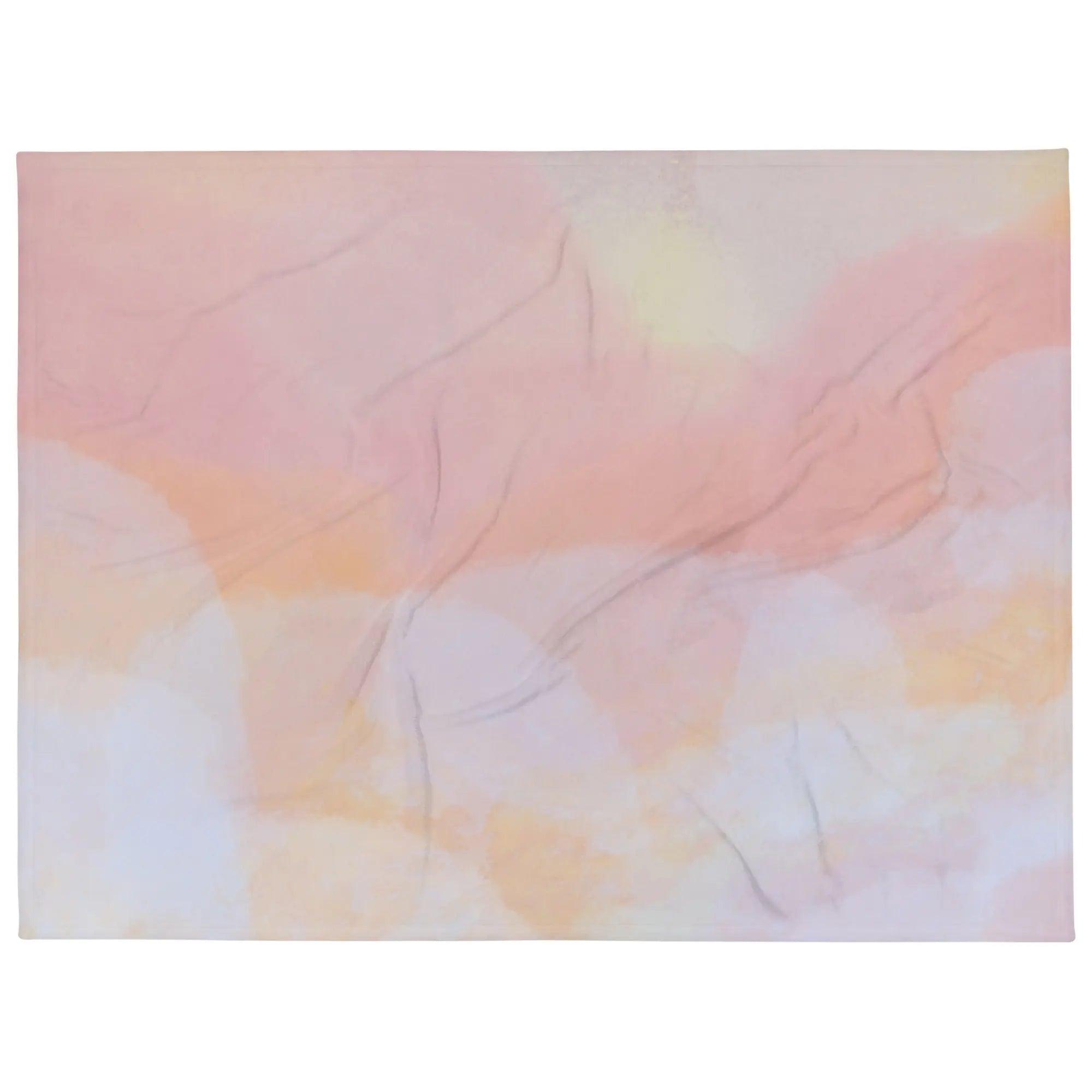 Kuscheldecke | Peach Dreams | Christine Wagner - Christine Wagner Studio