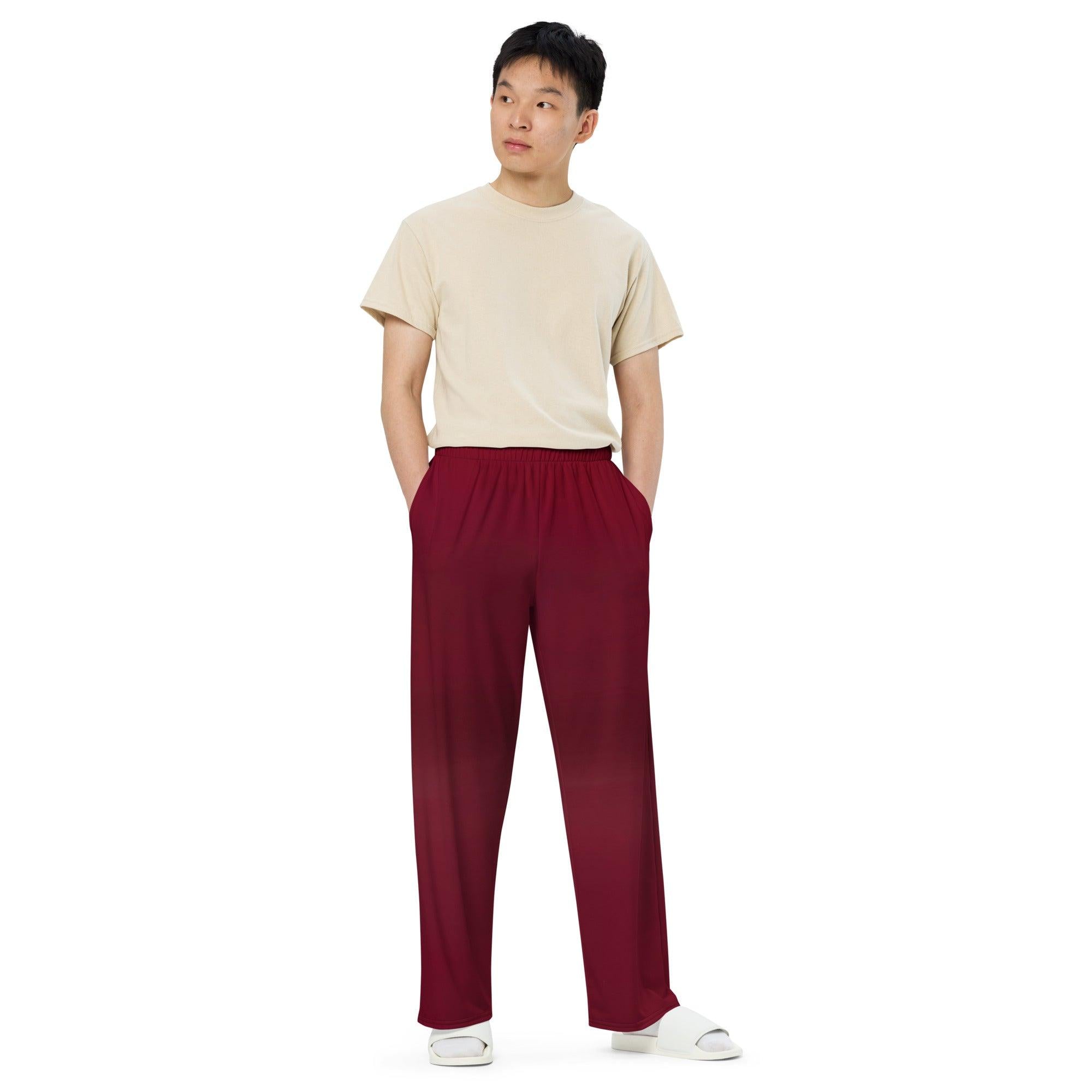 Lounge Hose Unisex | Cherry Bordeaux | Christine Wagner - Active Wear - Christine Wagner Studio