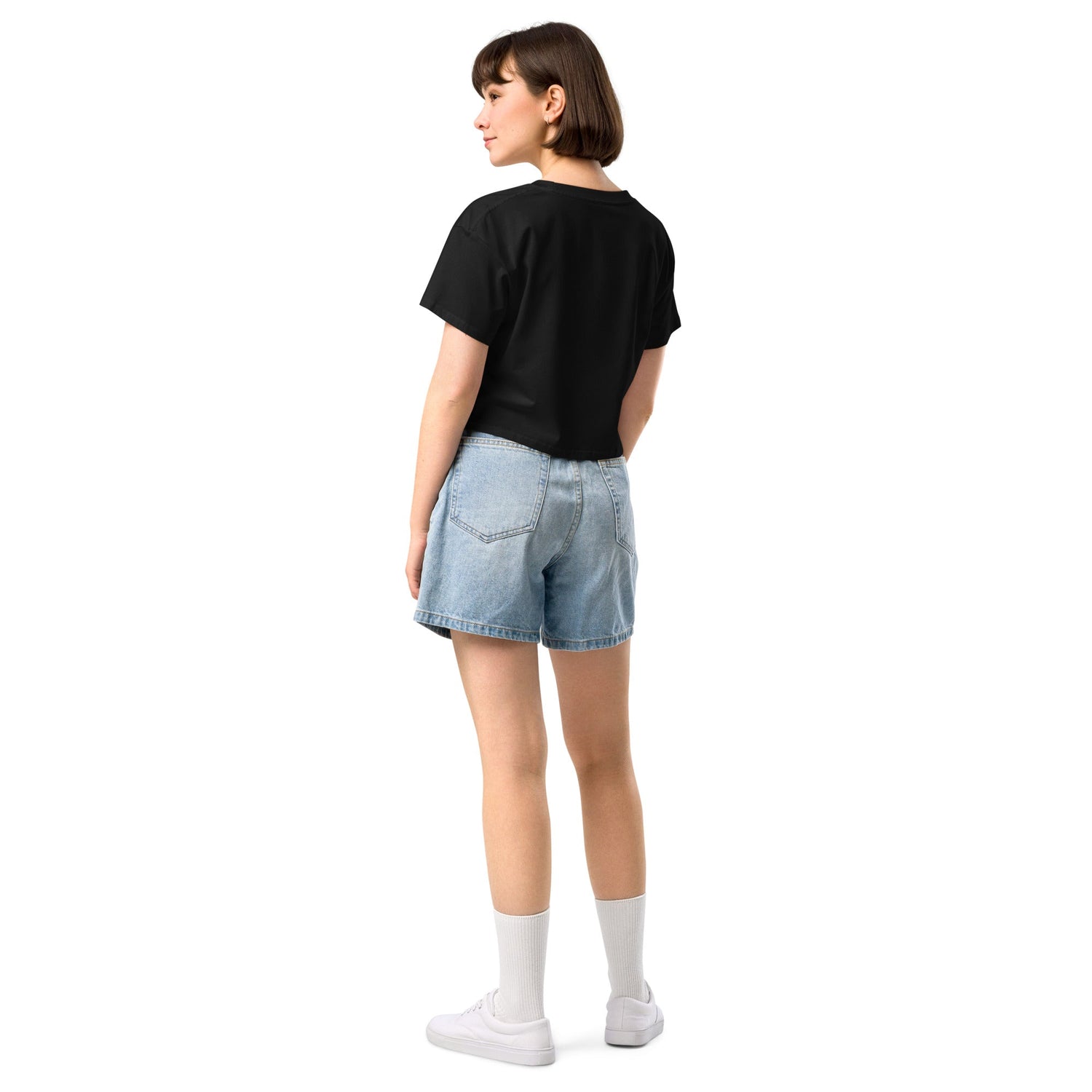 Love - Crop Tee | Essential Neutrals | Christine Wagner - Christine Wagner Studio
