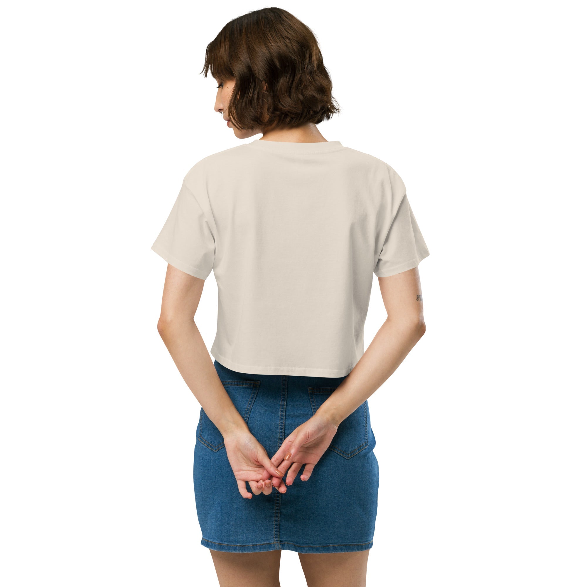Love - Crop Tee | Essential Neutrals | Christine Wagner - Christine Wagner Studio