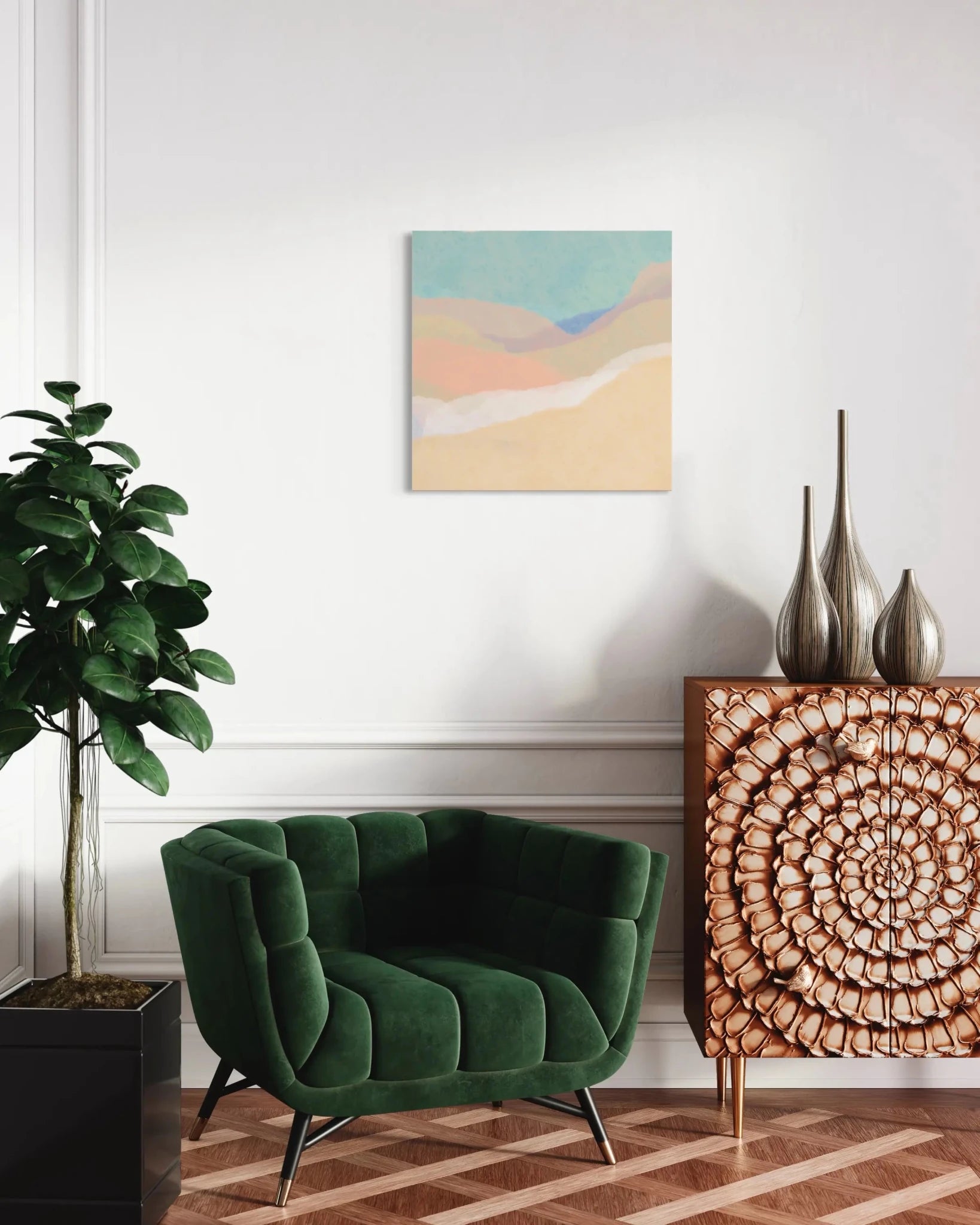 Morning Dunes | Leinwandbild – Christine Wagner - Leinwandbild - Christine Wagner Studio