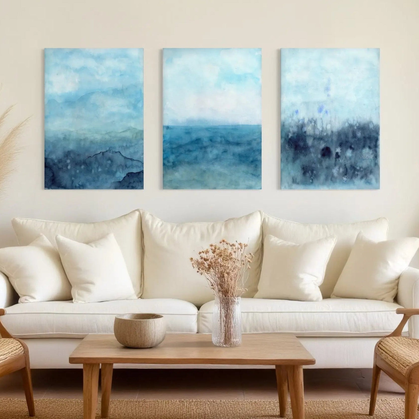 Mountain Air Aquarell | Leinwandbild |Christine Wagner - Leinwandbild - Christine Wagner Studio