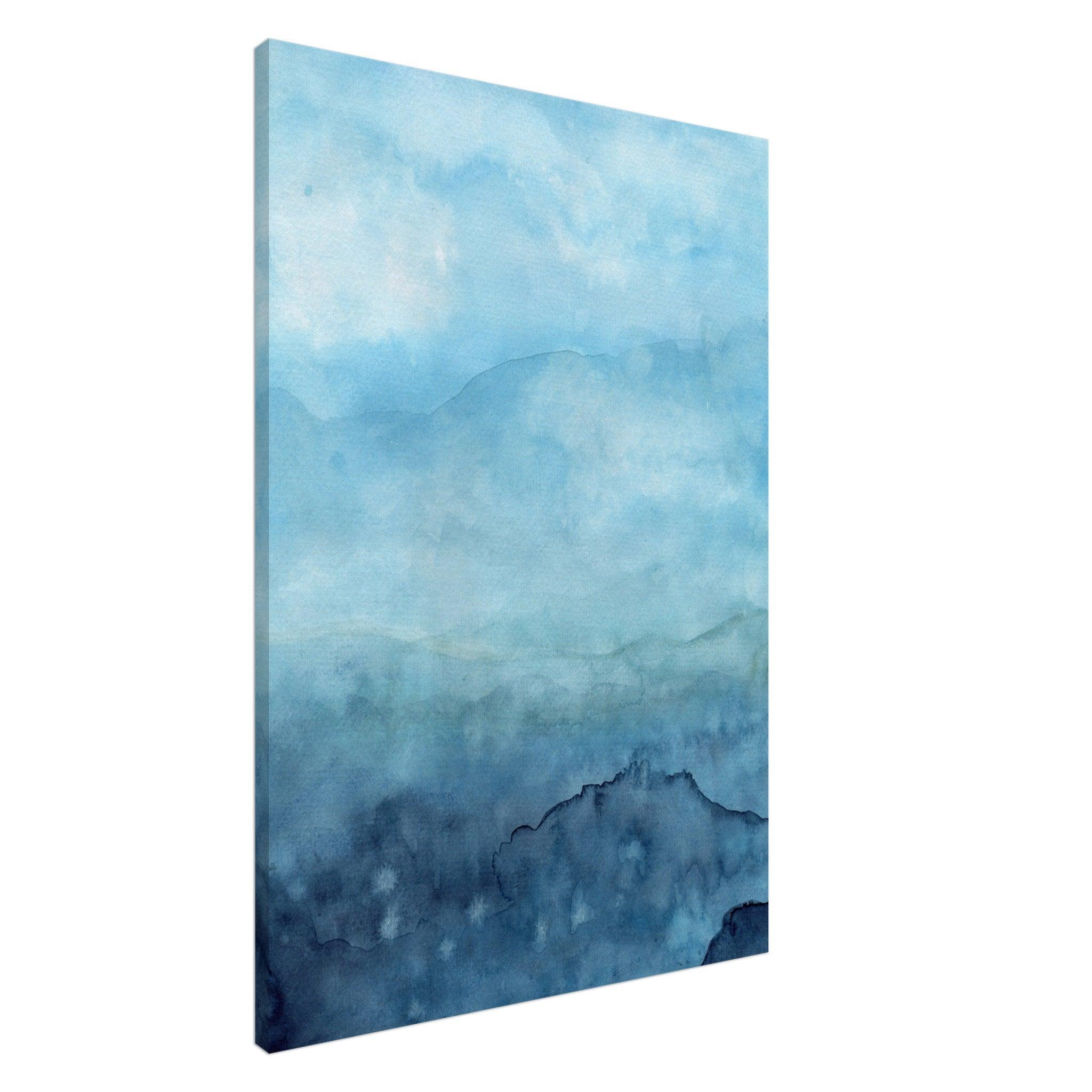 Mountain Air Aquarell | Leinwandbild |Christine Wagner - Leinwandbild - Christine Wagner Studio