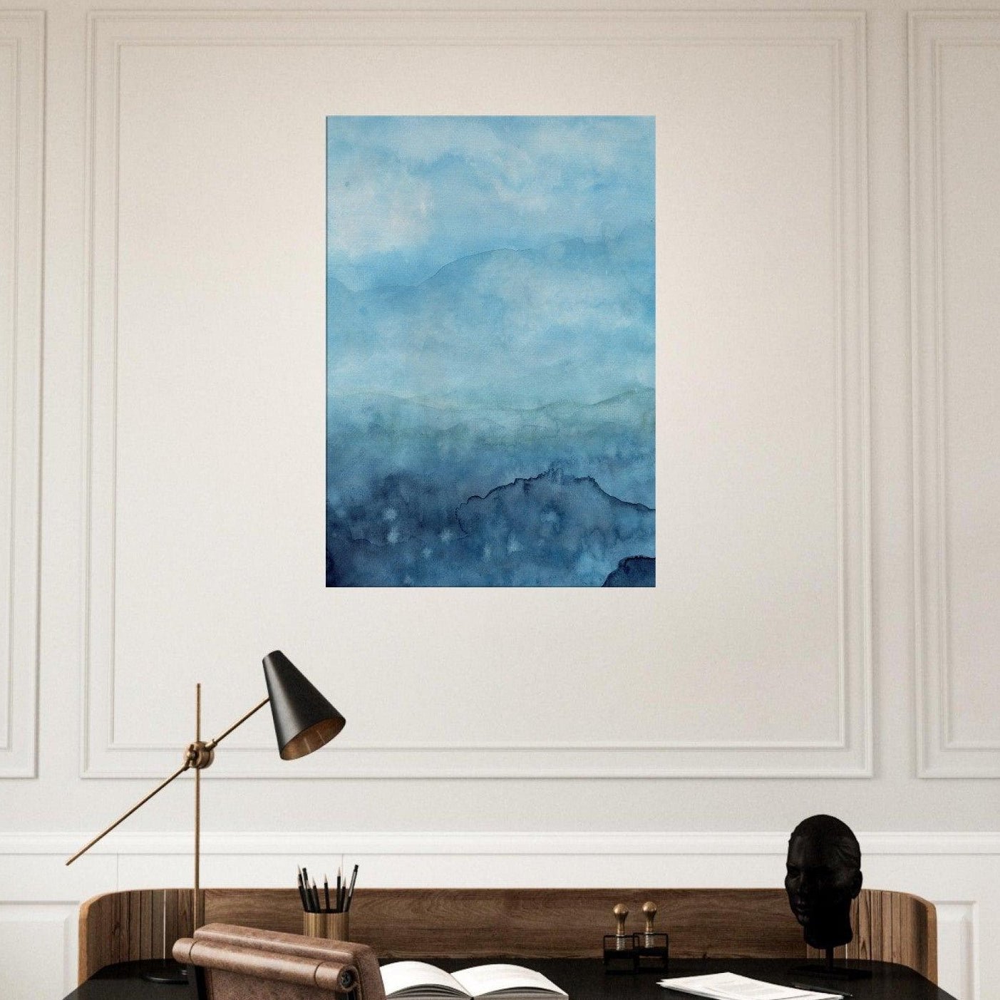 Mountain Air Aquarell | Leinwandbild |Christine Wagner - Leinwandbild - Christine Wagner Studio
