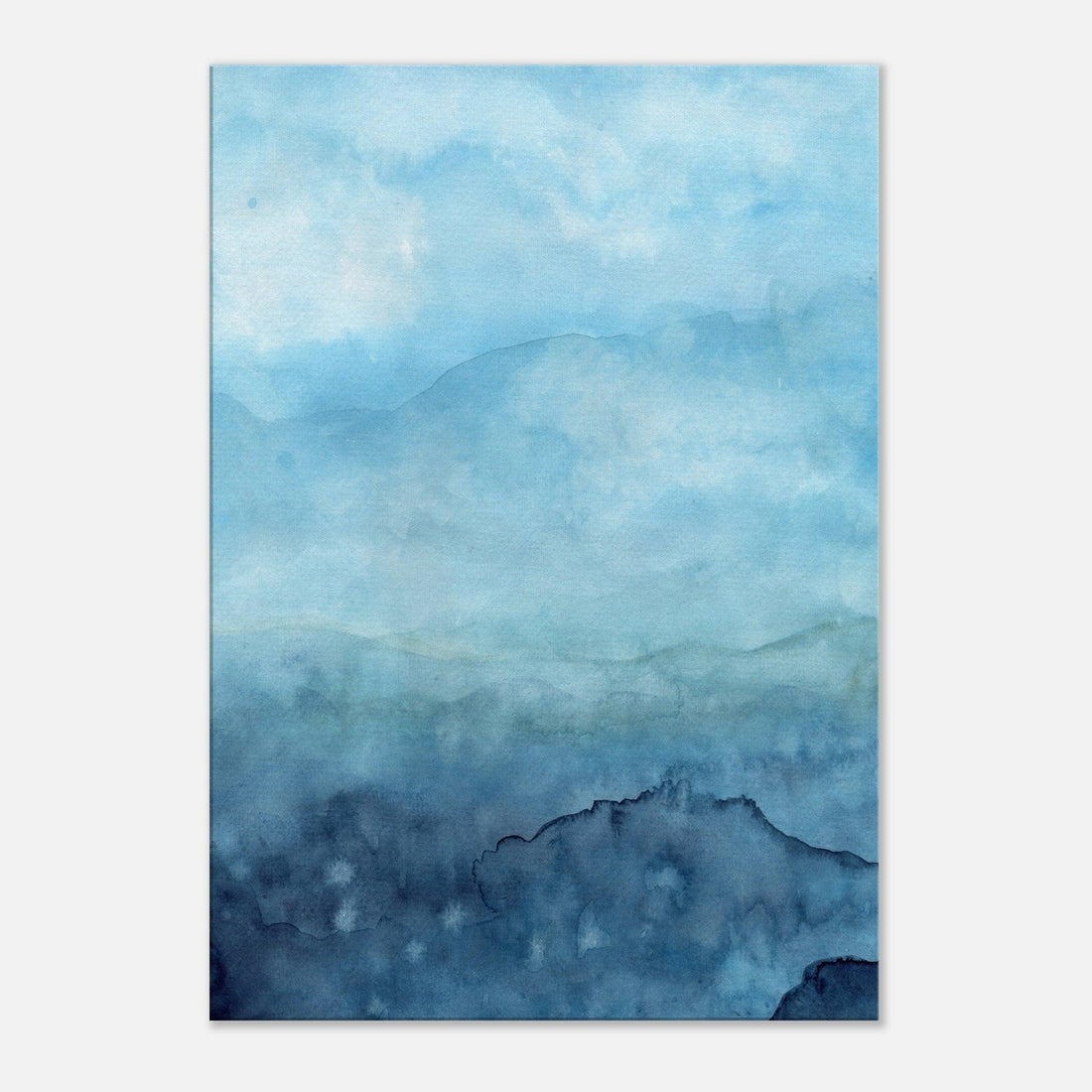 Mountain Air Aquarell | Leinwandbild |Christine Wagner - Leinwandbild - Christine Wagner Studio