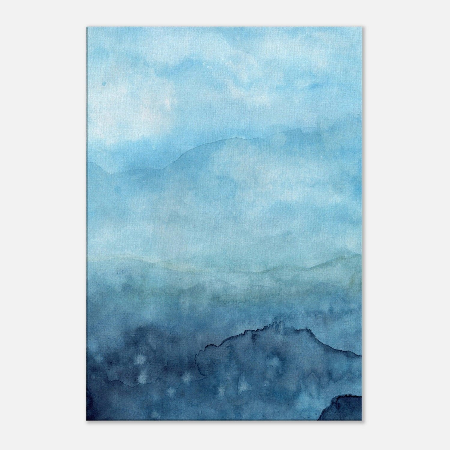 Mountain Air Aquarell | Leinwandbild |Christine Wagner - Leinwandbild - Christine Wagner Studio