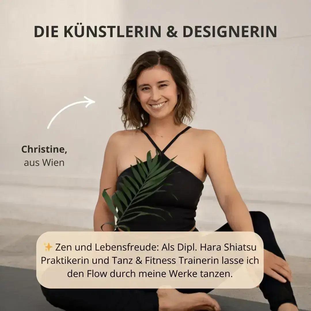 Sherpa Decke mit Fell | Harmony | Christine Wagner | - Decke - Christine Wagner Studio