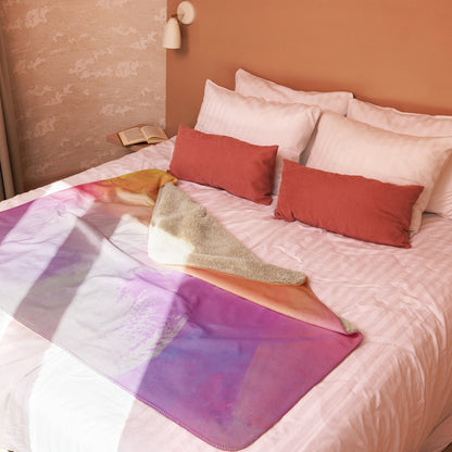 Sherpa Decke mit Kuschelfell | Fabulous | Christine Wagner - Decke - Christine Wagner Studio
