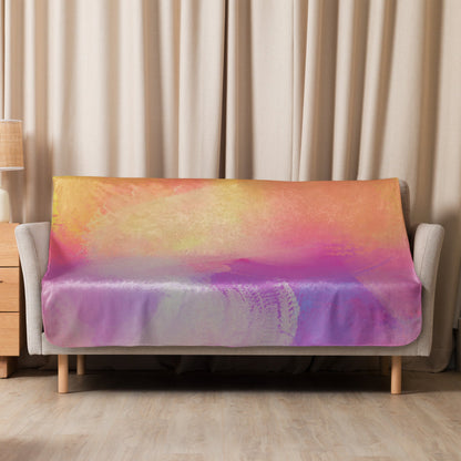Sherpa Decke mit Kuschelfell | Fabulous | Christine Wagner - Decke - Christine Wagner Studio