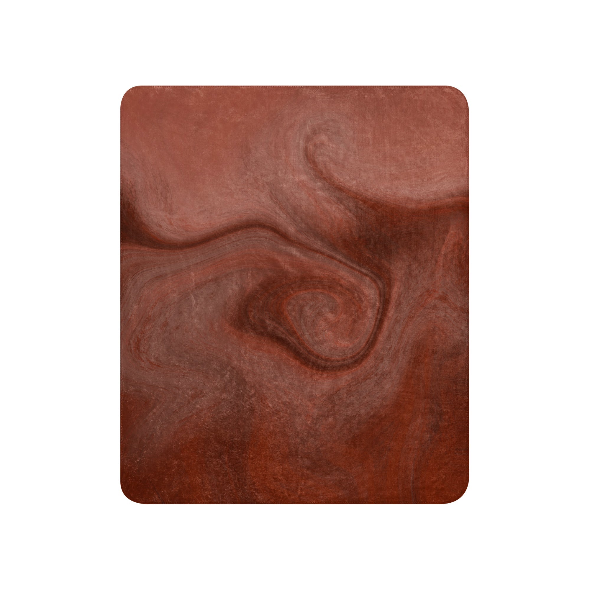 Sherpa Decke mit Kuschelfell | Mocha Mousse | Christine Wagner - Decke - Christine Wagner Studio