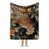 Sherpa Decke mit Kuschelfell | Wild Leopard | Christine Wagner - Christine Wagner Studio