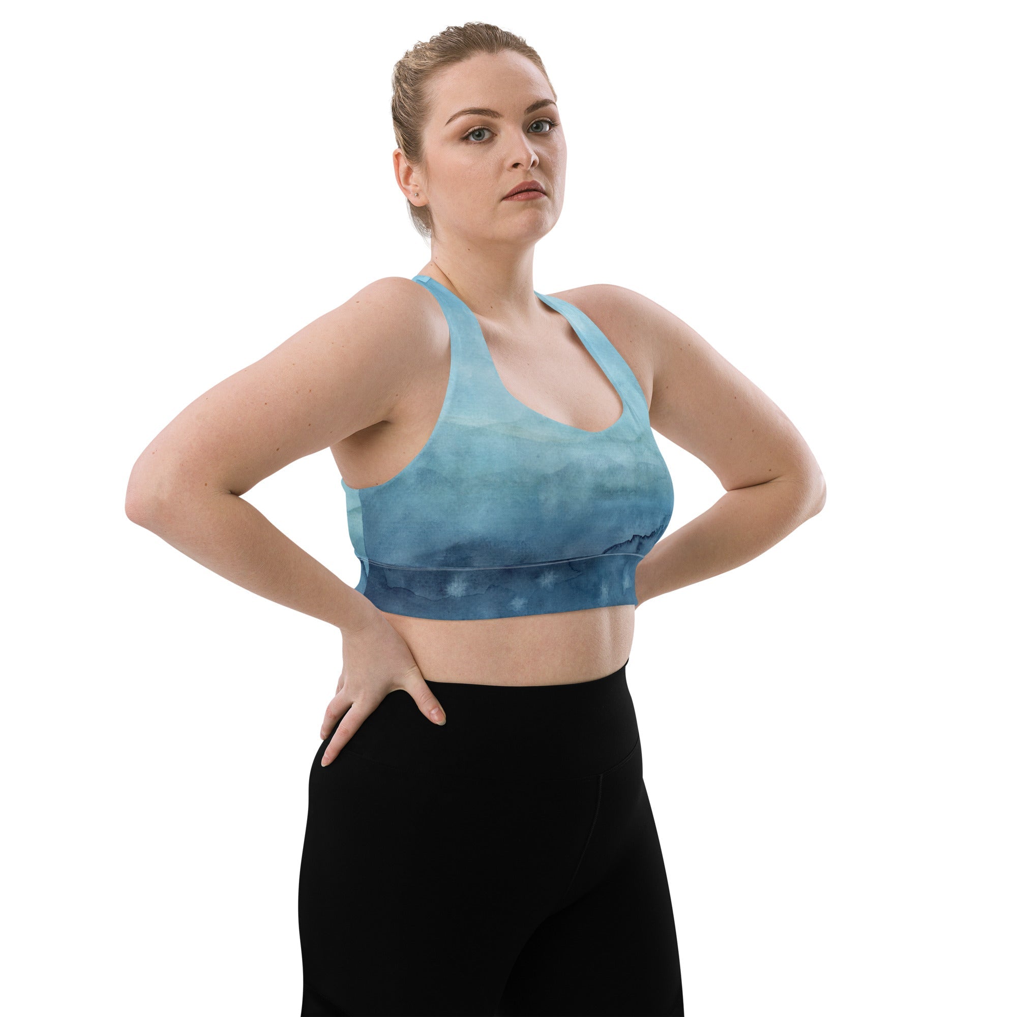 Sport - BH Longline | Mountain Air | Recycelt - Christine Wagner Studio