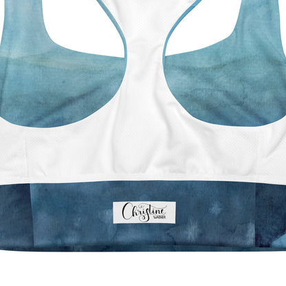 Sport - BH Longline | Mountain Air | Recycelt - Christine Wagner Studio