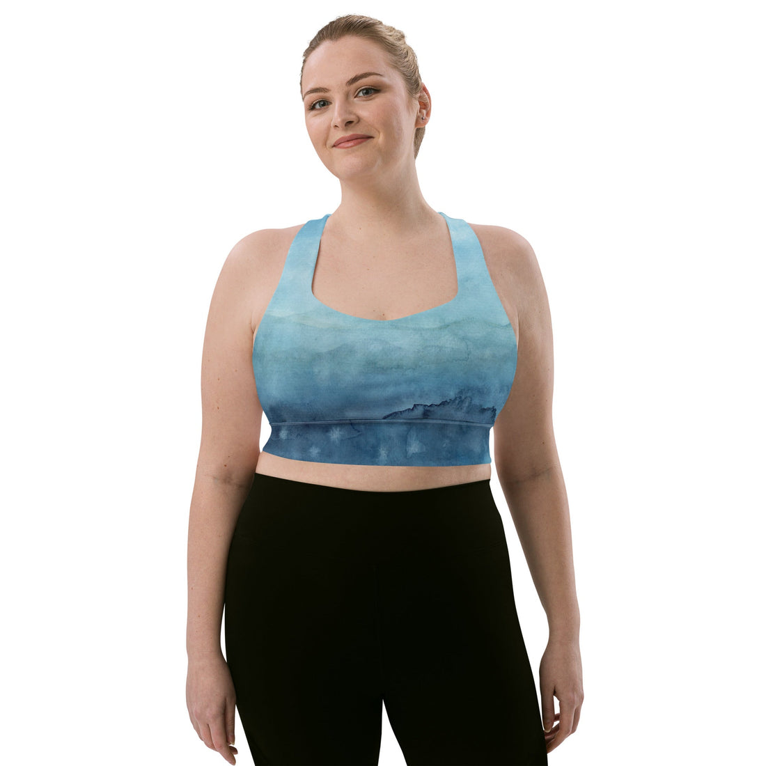 Sport - BH Longline | Mountain Air | Recycelt - Christine Wagner Studio