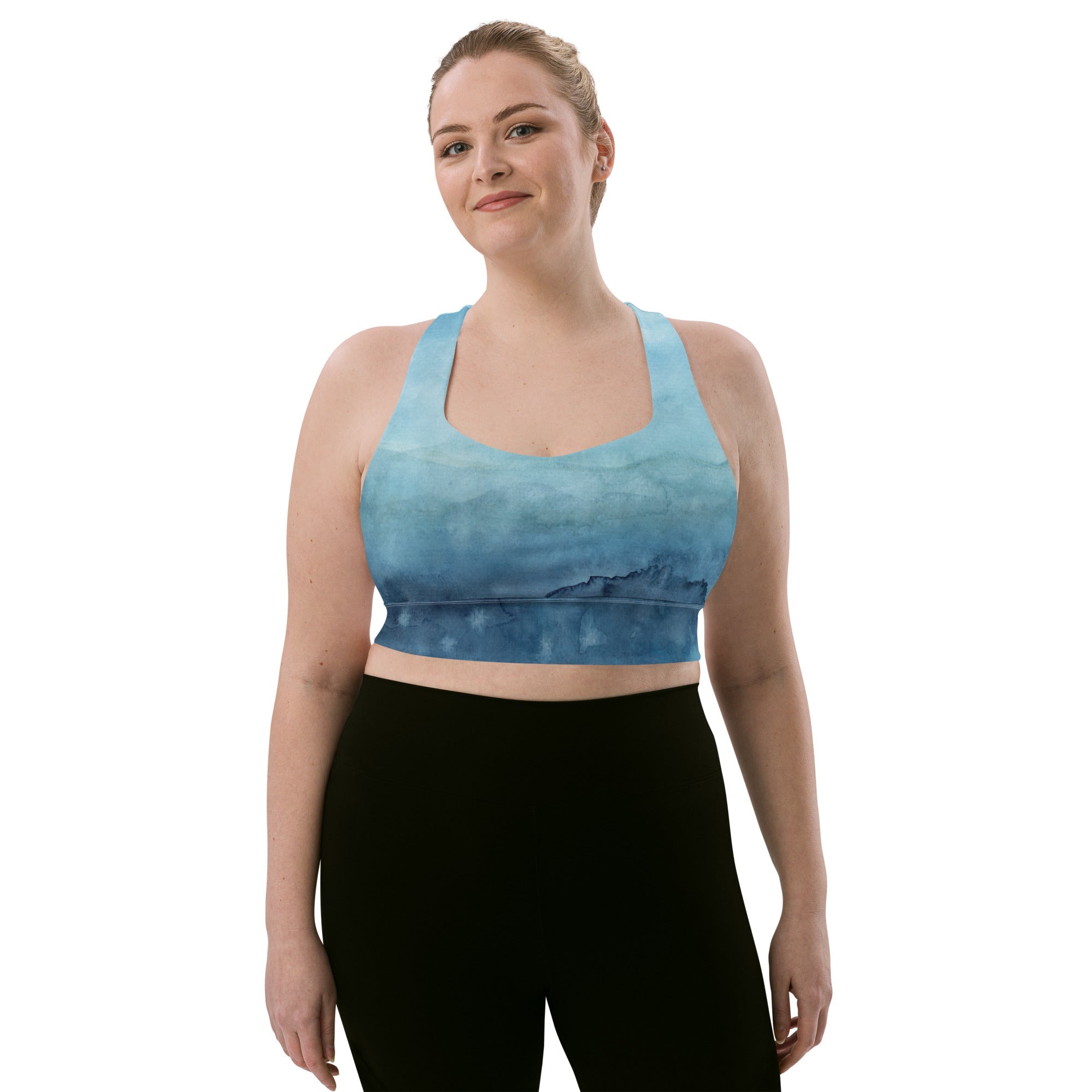 Sport - BH Longline | Mountain Air | Recycelt - Christine Wagner Studio