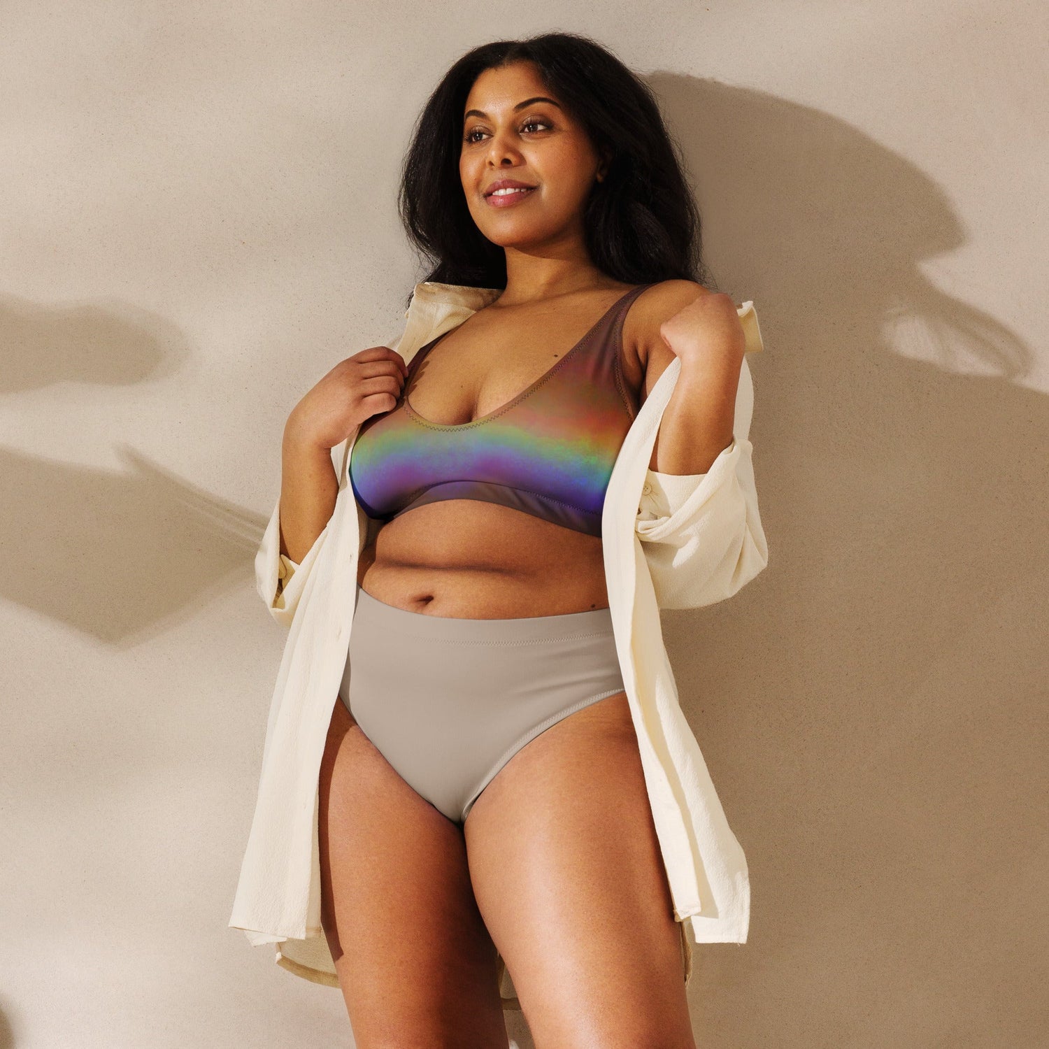 Sporty Bikini - Top | Aurora Ember | Recycelt - Bikini - Christine Wagner Studio