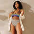 Sporty Bikini - Top | Aurora Ember | Recycelt - Bikini - Christine Wagner Studio
