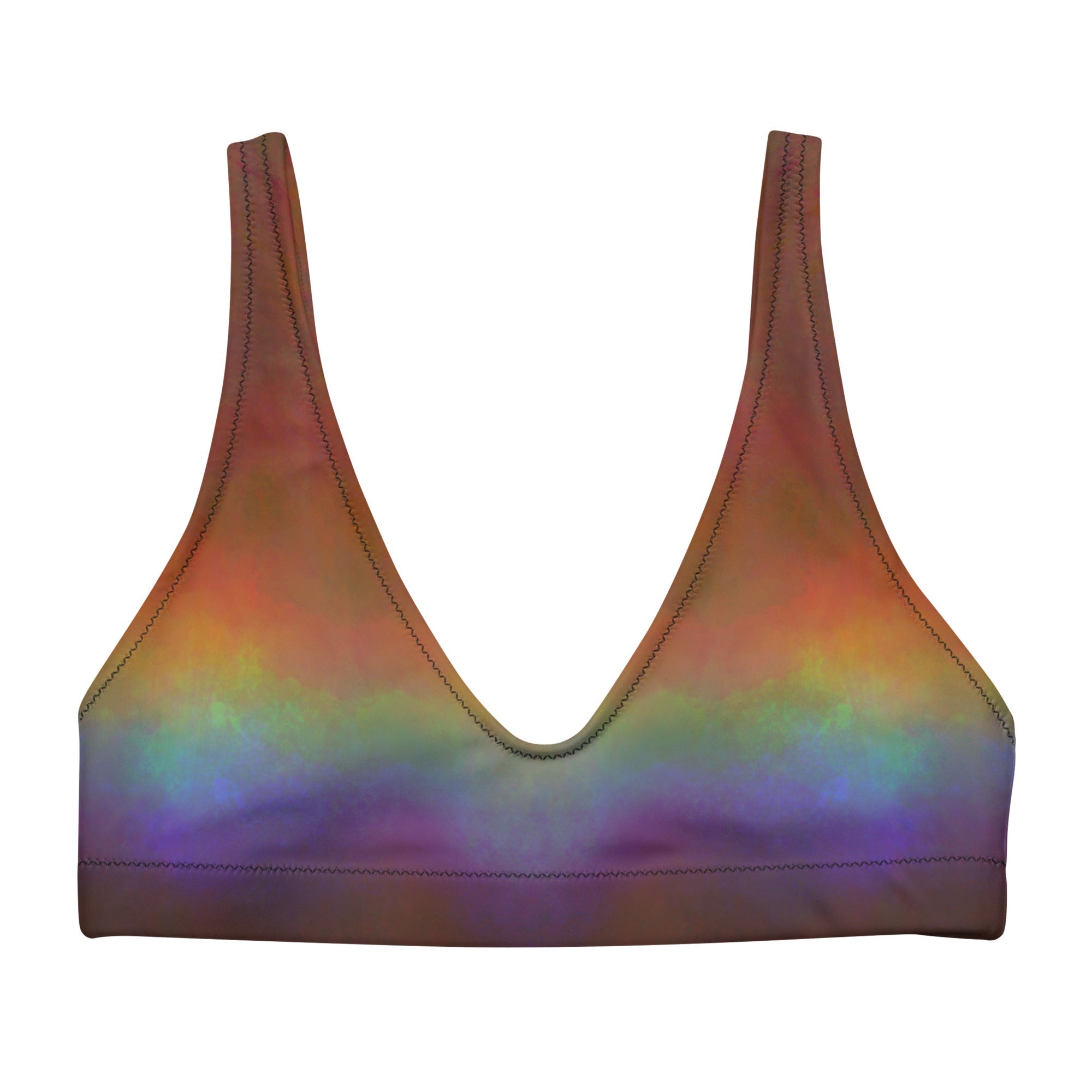 Sporty Bikini - Top | Aurora Ember | Recycelt - Bikini - Christine Wagner Studio