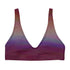 Sporty Bikini - Top | Aurora Night – Recycelt | Christine Wagner - Bikini - Christine Wagner Studio