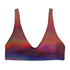 Sporty Bikini - Top | Aurora Twilight – Recycelt | Christine Wagner - Bikini - Christine Wagner Studio