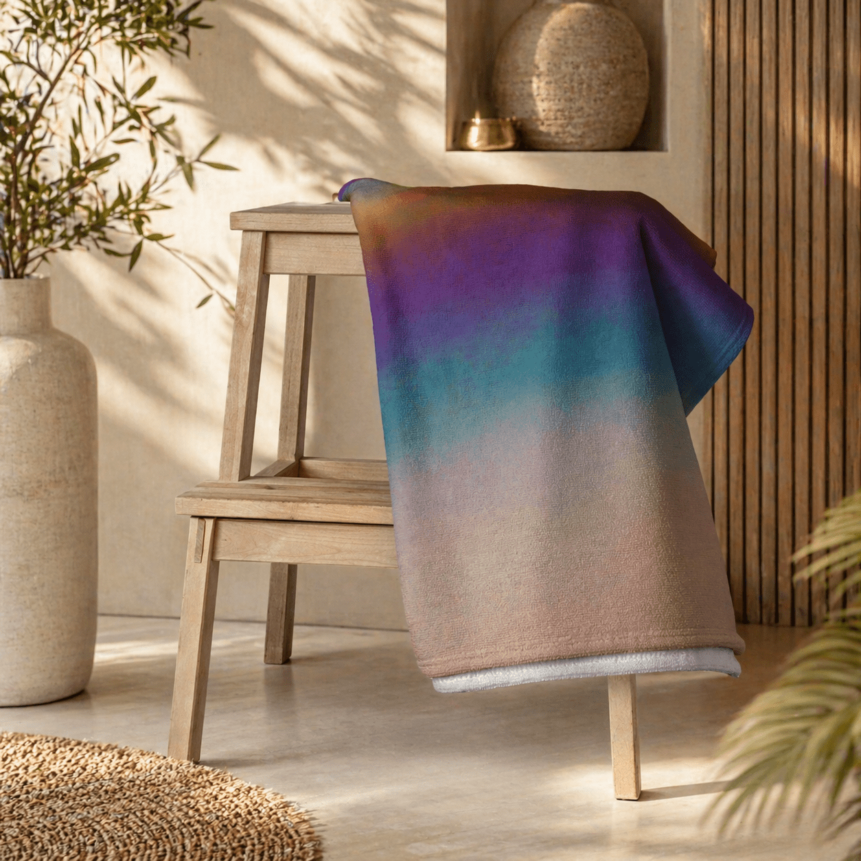 Strandhandtuch | Aurora Sand | Christine Wagner - Accessoires - Christine Wagner Studio