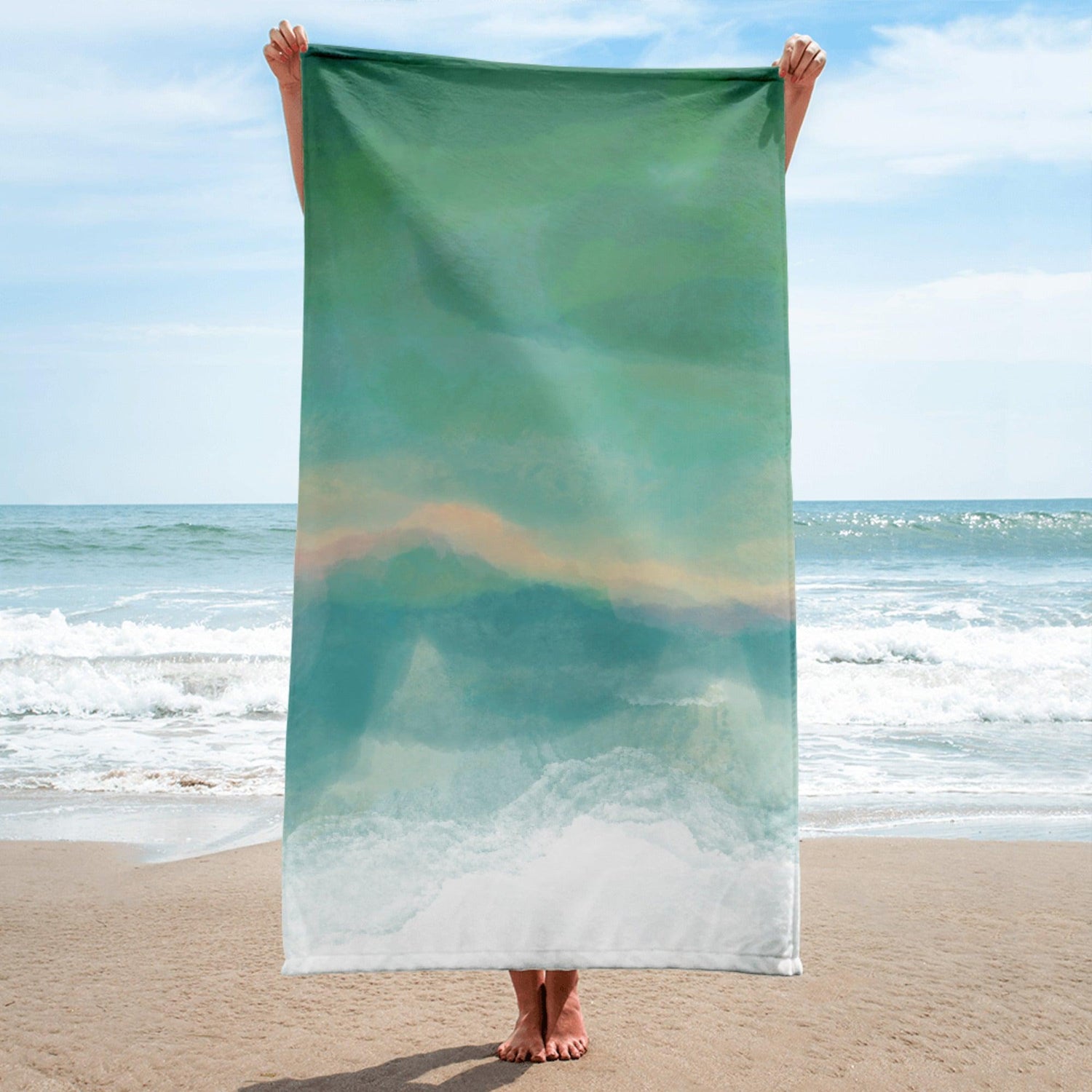 Strandhandtuch | By the Sea - Christine Wagner - Strandhandtuch - Christine Wagner Studio