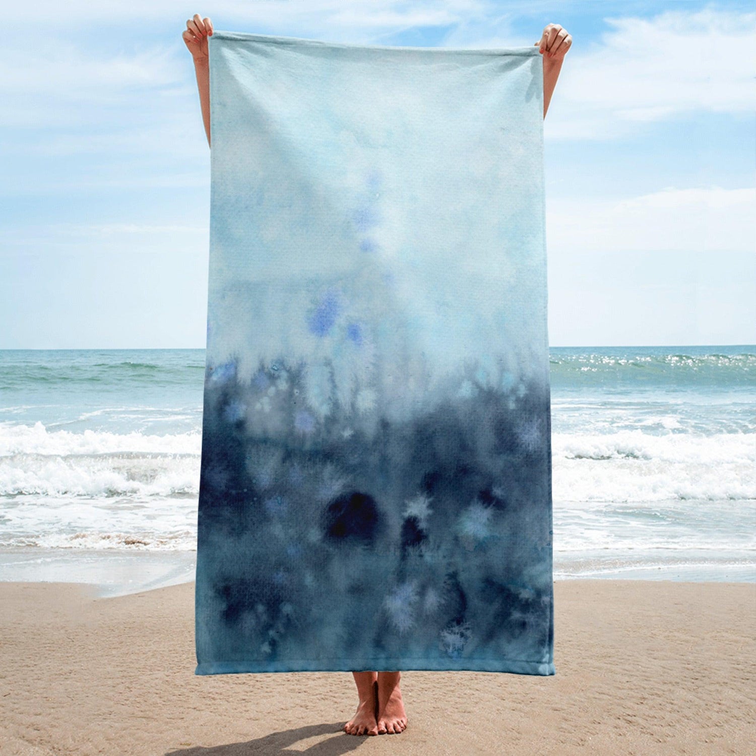 Strandhandtuch | Zen Mind | Christine Wagner - Strandhandtuch - Christine Wagner Studio