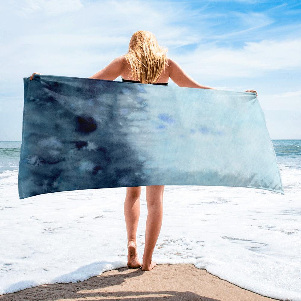 Strandhandtuch | Zen Mind | Christine Wagner - Strandhandtuch - Christine Wagner Studio