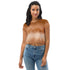 T-Shirt Crop Top | Chai Latte | Christine Wagner - Active Wear - Christine Wagner Studio