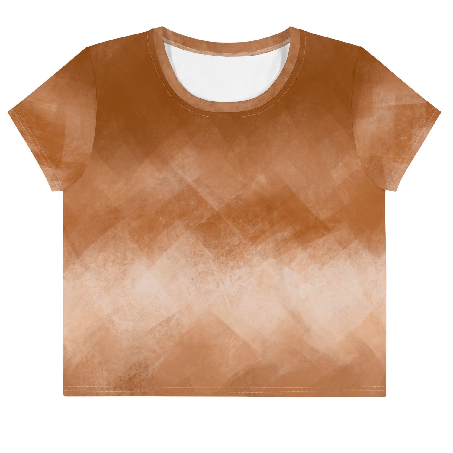T-Shirt Crop Top | Chai Latte | Christine Wagner - Active Wear - Christine Wagner Studio