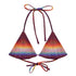 Triangel - Bikini Oberteil | Aurora Bloom – Recycelt | Christine Wagner - Bikini - Christine Wagner Studio